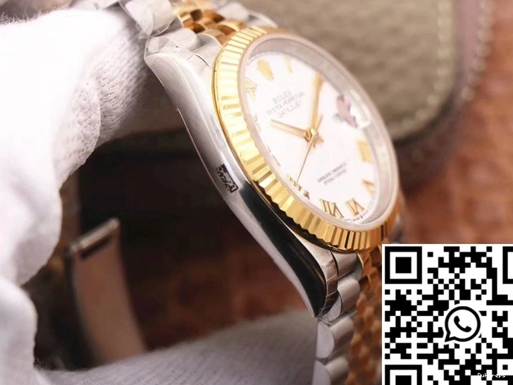 Factory Dial Rolex EW White M126233-0029 Datejust 0120